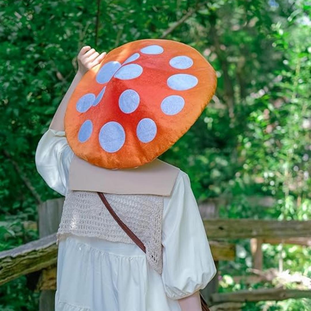 Creative mushroom hat with red - Photography Umbrella avis et prix