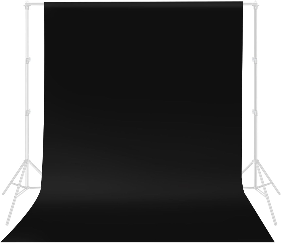 Black Background for Photograp - Photography Backdrop Muslin avis et prix