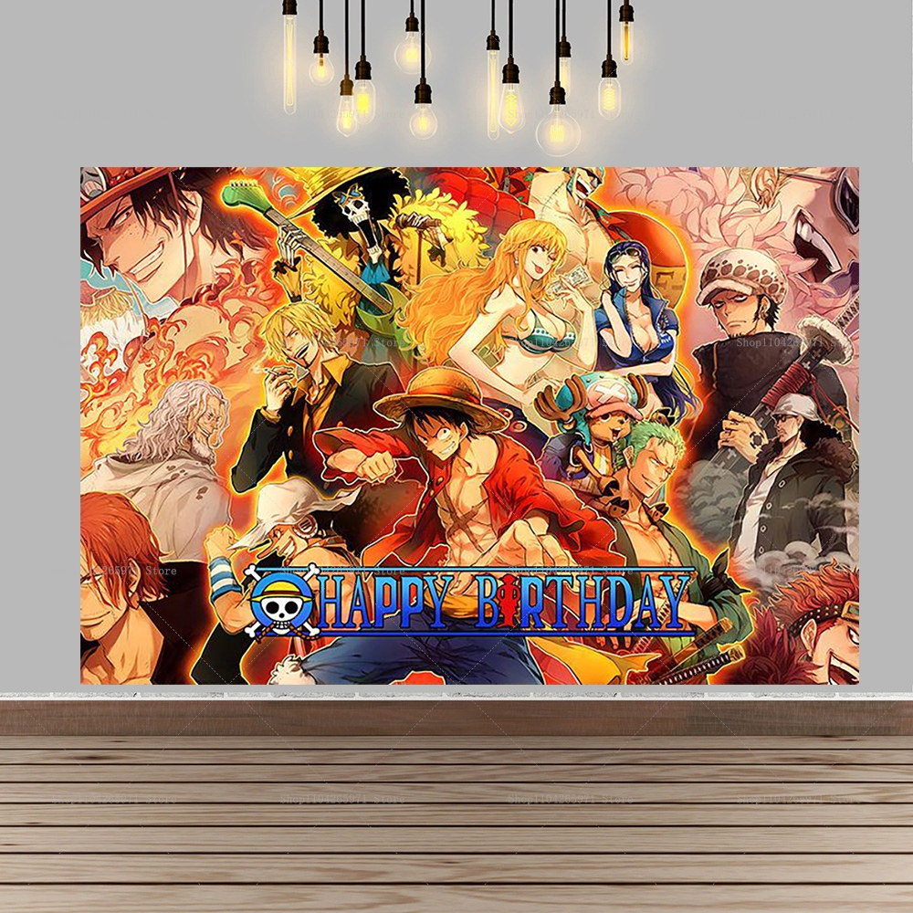 Anime One Piece Luffy Backdrop - Photography Sport avis et prix
