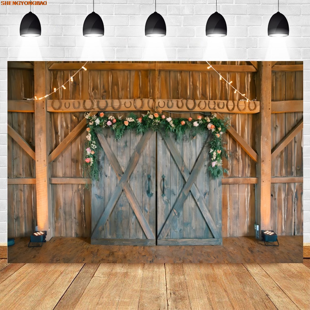 Rustic Wood Door Backdrop Vint - Photography Backdrop Muslin avis et prix