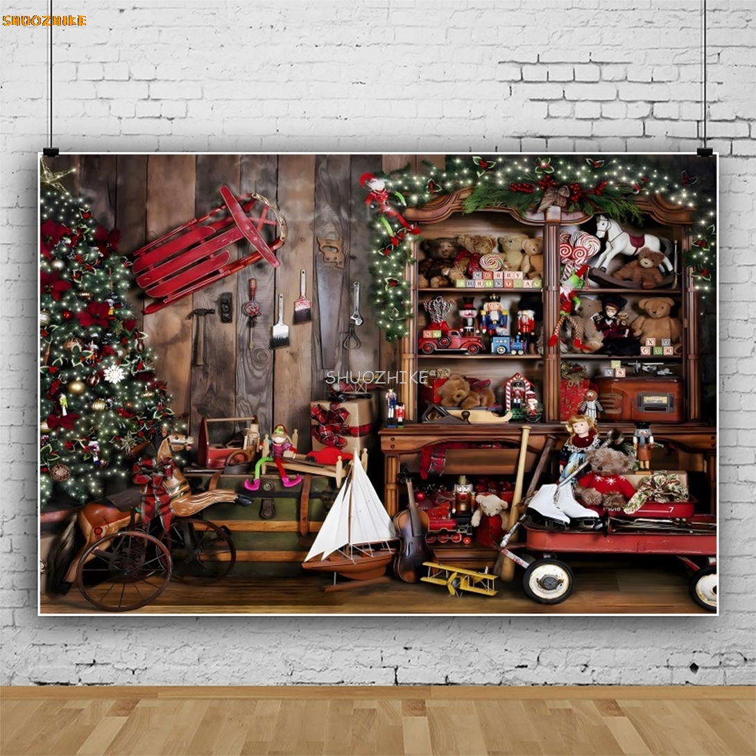 Winter Christmas Photographic  - Photography Backdrop Muslin avis et prix
