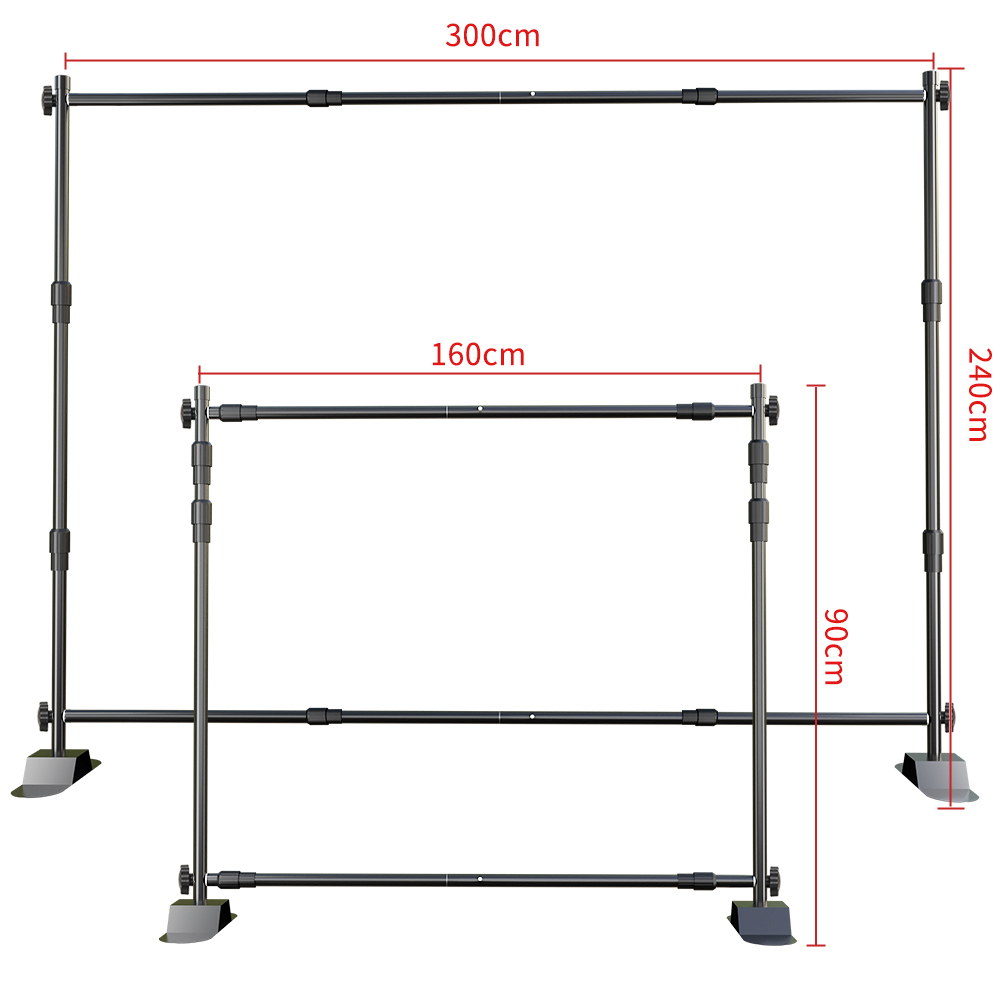 New ModelsDouble-Crossbar Back - Photography Backdrop Muslin avis et prix