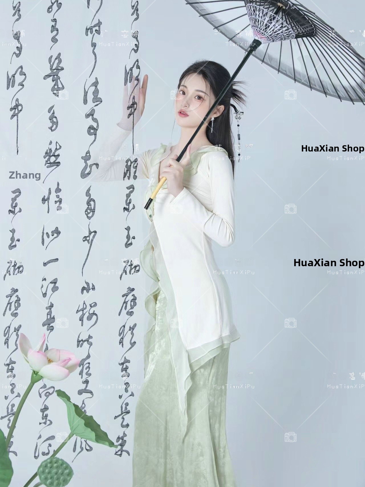 New Vintage Chinese Style Wate - Photography Vintage Style avis et prix