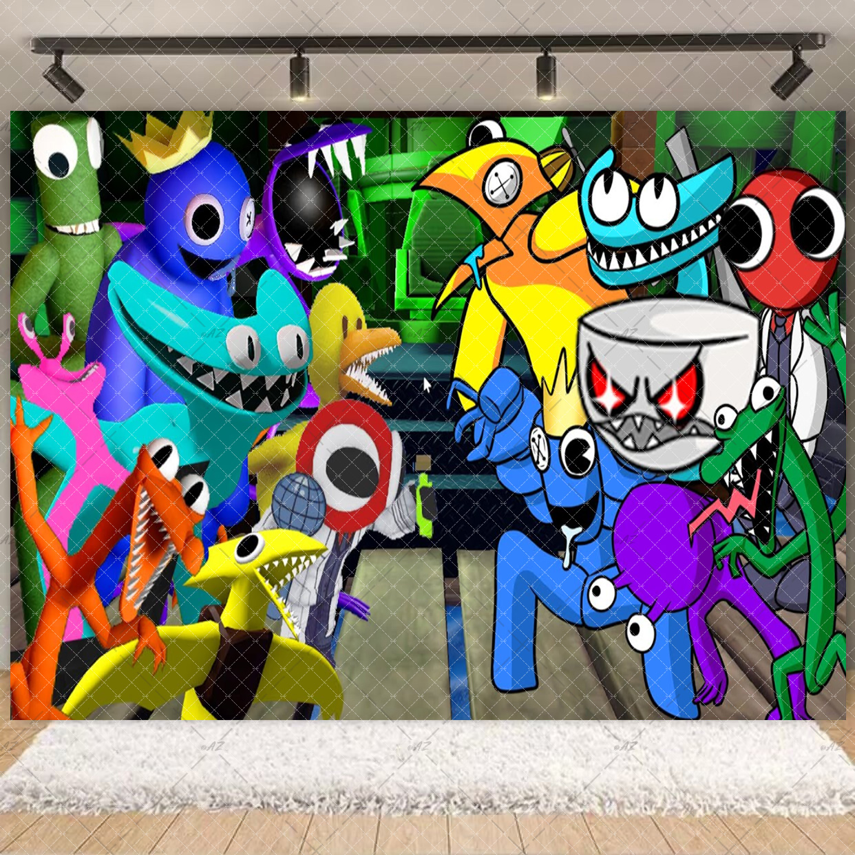 Cartoon Rainbow Theme  Kid Bir - Photography Sport avis et prix