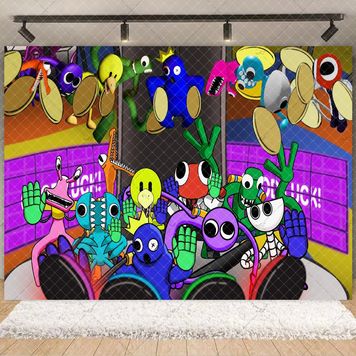 Cartoon Rainbow Theme  Kid Bir - Photography Sport avis et prix